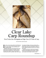 Clear Lake Carp Roundup